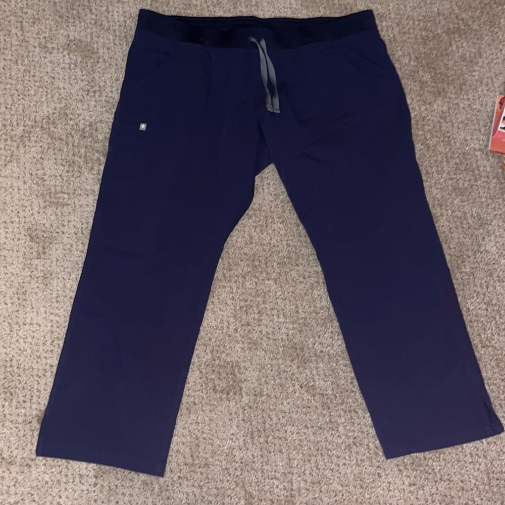 Figs Kade Cargo Scrub Pants Navy XXL Petite